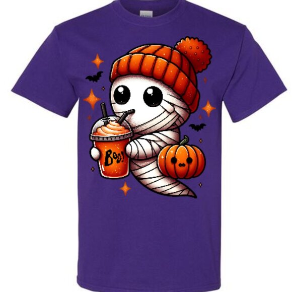 Cute mummy ghost graphic tee - Picture 2 of 2